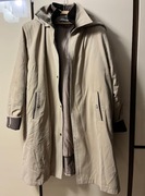 Elegancka kurtka z podpinką i kapturem XL