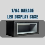 Garaż 1:64 LED - Ekspozycja hot wheels