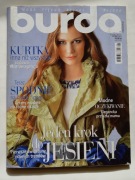 Burda 8/2008 wykroje do szycia moda vintage ciążowe dziecięce lato jesień