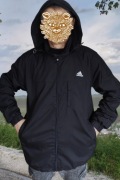 Adidas Kurtka deszczak wodoodporny wiatroszczelna z membraną kaptur 