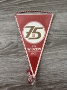 Proporczyk Rts Widzew Łódź 75 lat.