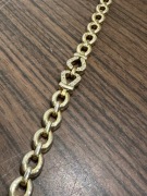 Ładna pozłacana bransoletka 