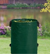 KOSZ OGRODOWY SKŁADANY WOREK TORBA NA LIŚCIE TRAWĘ KOMPOST WYTRZYMAŁY 275L