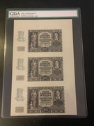 TRÓJKA - 20 złotych 1940, PMG bez serii i numeracji, GDA