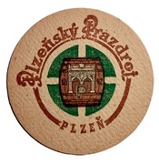 PODSTAWKA POD PIWO  > PLZEŃSKY PRAZDROJ <  