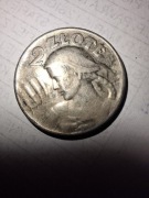  Srebrna moneta Żniwiarka 2zł z 1925 