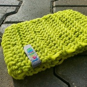 LOVEINA opaska śćiągacz limonkowa 100% handmade