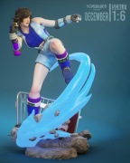 Figurka druk 3D żywica " Asuka Kazama - F1778 " - 120 mm