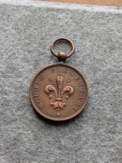 Włochy Florencja medal Brąz Końcówka XIX wieku