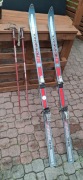Narty biegowe Rossignol + kijki Atomic