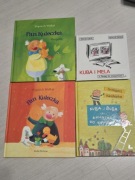 Zestaw 4 książek "Pan Kuleczka", "Kuba i Mela", "Kuba i buba"