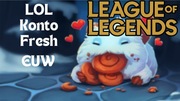 LEAGUE OF LEGENDS KONTO EUW LOL FRESH