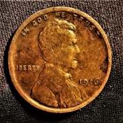 LINCOLN  WHEAT  CENT---1916---USA---BŁĘDY