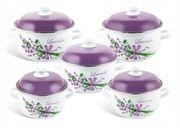 Zestaw 10 Garnków - Idealny do Gotowania na Gaz i Indukcję 2605