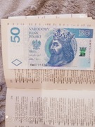 Radar 50 zł chętnie sprzedam stan unc