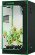 GROWBOX Szklarnia Namiot Do Uprawy Roslin VIVOSUN S224 60X60X120CM