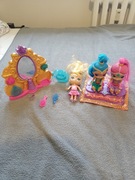 Shimmer and Shine Lalki + Latający Dywan + Toaletka lustrzana komnata WWA