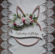 Wianek Wielkanocny Zajączek Wielkanoc Ozdoba Świąteczna