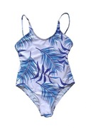 Strój kostium kąpielowy SHEIN 160 34,XS/36,S wzór liście