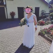 Suknia slubna plus size