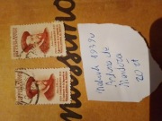 znaczki pocztowe meksyk 1939 Antonio Mendoza  10 centavos 