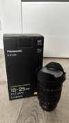 Panasonic Lumix Leica 10-25 mm f1.7 micro 4/3 obiektyw + filtr UV