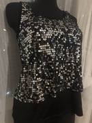 Bluzka błyszcząca cekinowa Vero Moda Svsylwester