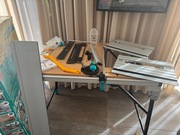 Wolfcraft Stół maszynowo-warsztatowy MASTER cut 2500 z dodatkową pływą