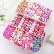 Zestaw gumki spinki Nowy 310sztuk