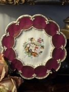 Coalport, talerz z ok. poł XIX w. Anglia