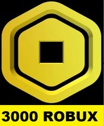 ROBLOX 3.000 ROBUX ROBUXY 3K ROBUXÓW l TANIO I BEZPIECZNIE