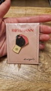 Pin przypinka Rossmann pędzel