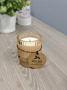 Świeca sojowa zapachowa - 150 ml - zapach popołudnia u Babci 