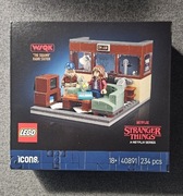 LEGO Icons 40891 to Stacja radiowa WSQK z serialu "Stranger Things
