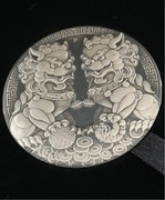 Srebrna Moneta Double Pixiu 2021, 2oz (antiqued)