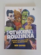 Potworna rodzinka książka nowa Ben Safier wydawnictwo Amber