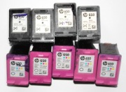 Puste cartridge HP 650 - zestaw