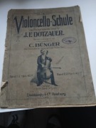VIOLONCELLO SCHULE J.F.DOTZAUER       NUTY