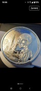 Ghana 5 cedis, Alien 2021 Obcy UFO 1 oz Ag 999 1 z serii