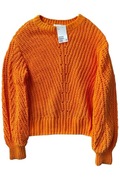 Sweter szenilowy, H&M, S - lekki oversize