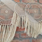 Łapacze snów, zawieszki Boho 