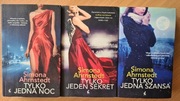 Simona Ahrnstedt Tylko jedna noc / szansa /sekret- 3 cz.powieść szwedzka