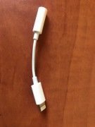 Adapter Apple MMX62ZM/A jack 3,5 mm do Lightning