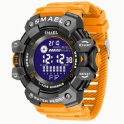 ZEGAREK SPORTOWY SMAEL 8050 LED WR 5BAR MILITARNY STOPER ALARM WYTRZYMAŁY