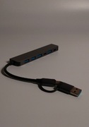 Hub z usb i usb-c