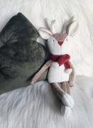 pluszowa maskotka, przytulanka renifer, dzieci, na prezent świąteczny