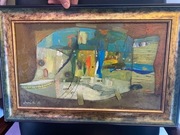 Jakub Chomicki, Szczupak - olej na płótnie