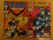 PUNISHER WAR ZONE 1 i 19 (z Wolverine) oryginalne pierwsze wydania 1993 Z