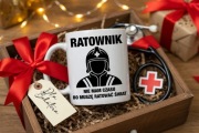 Smieszny prezent dla ratownika gorskiego wodnego medyczego kubek dla medyka