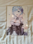 Plakat Obraz A4 Rem z Anime Re Zero + Ramka